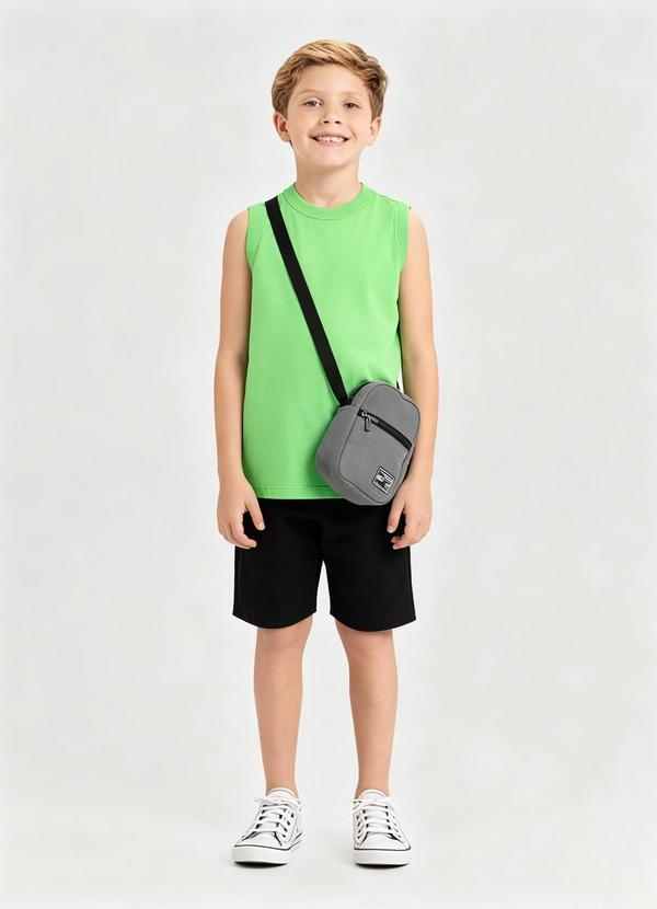 Regata Básica Infantil Menino Verde