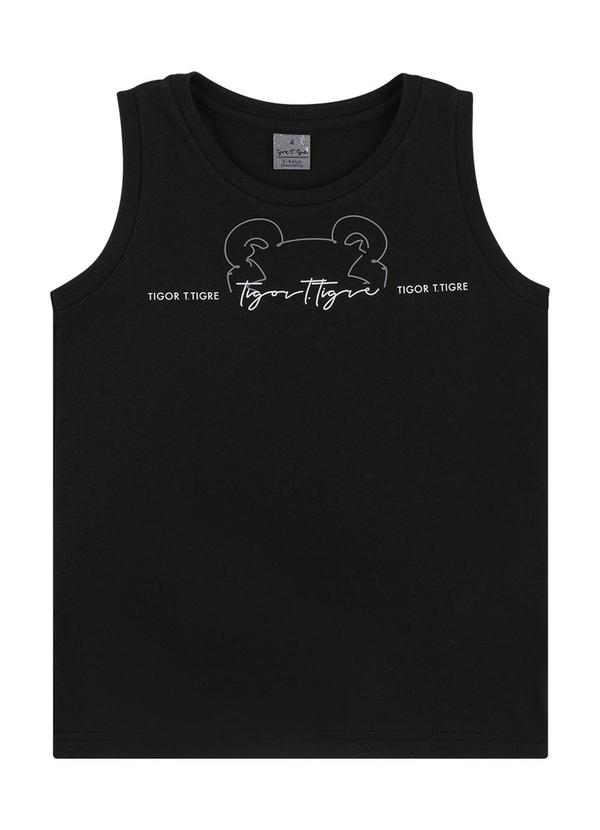 Regata Infantil Menino Preto