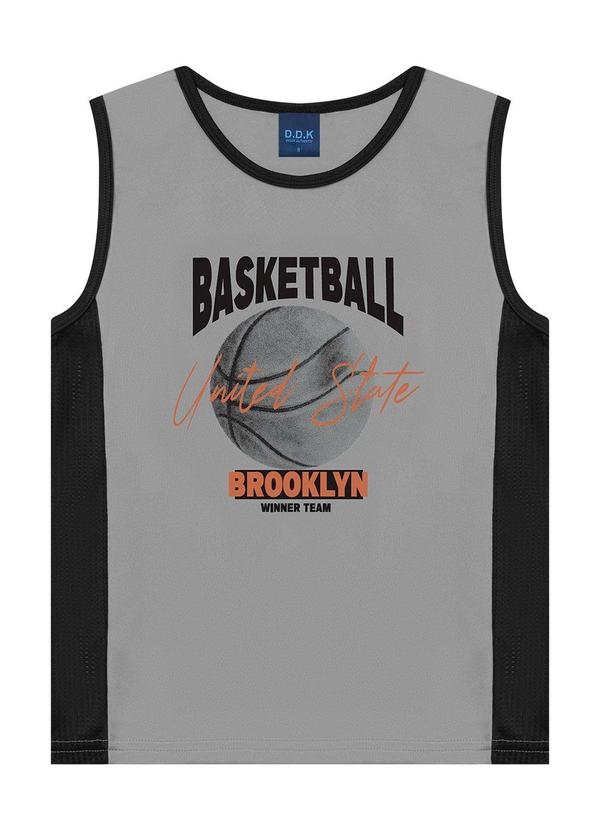 Regata Machão Basketball United State Cinza