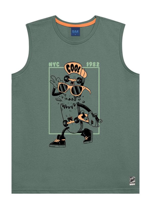Regata Machão Juvenil Skate Nyc Cool 1982 Verde