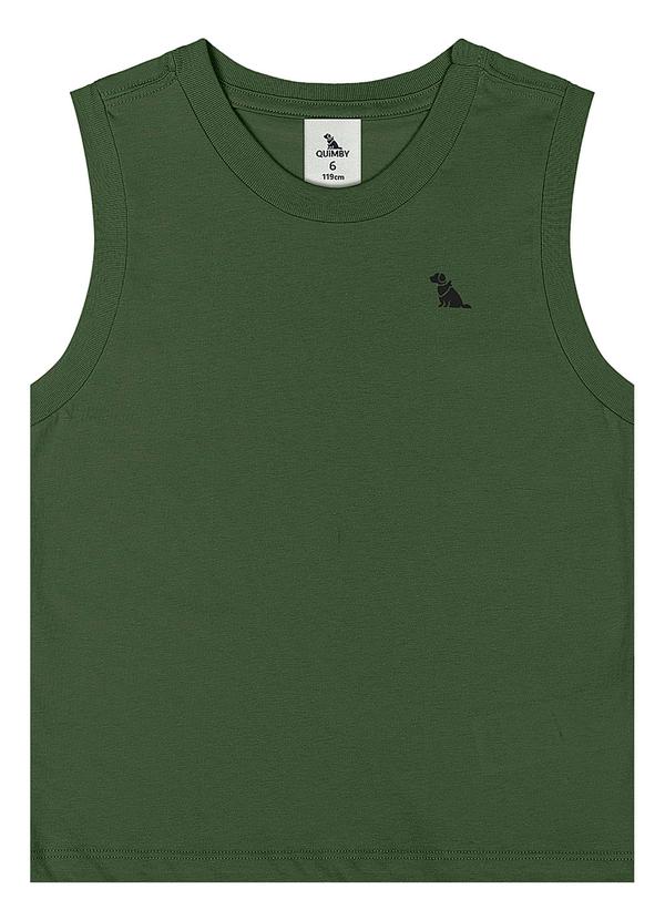 Vista 2 Regata Menino Meia Malha Verde Quimby Quimby