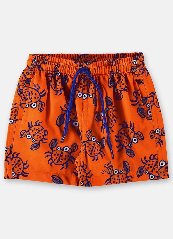 Short Siri Shuffle Infantil Laranja