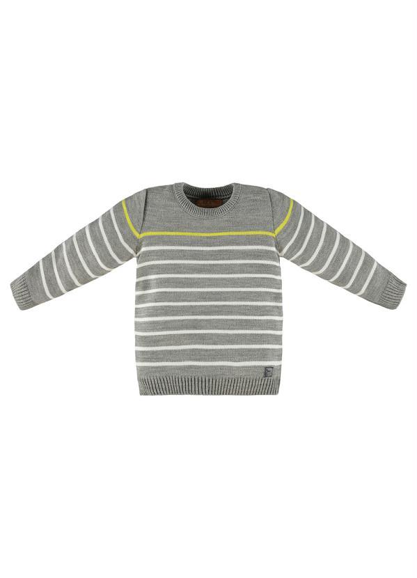 Blusão Menino Manga Longa em Tricot — foto 2